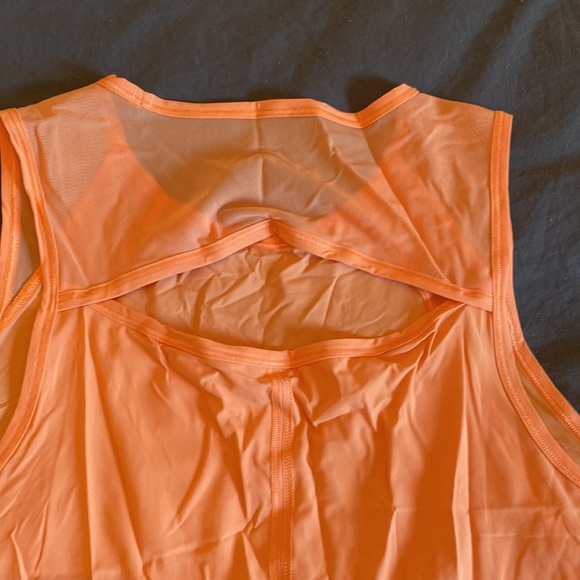 Lululemon Sculpt Cropped Tank Coral 8 - Picture 3 of 4